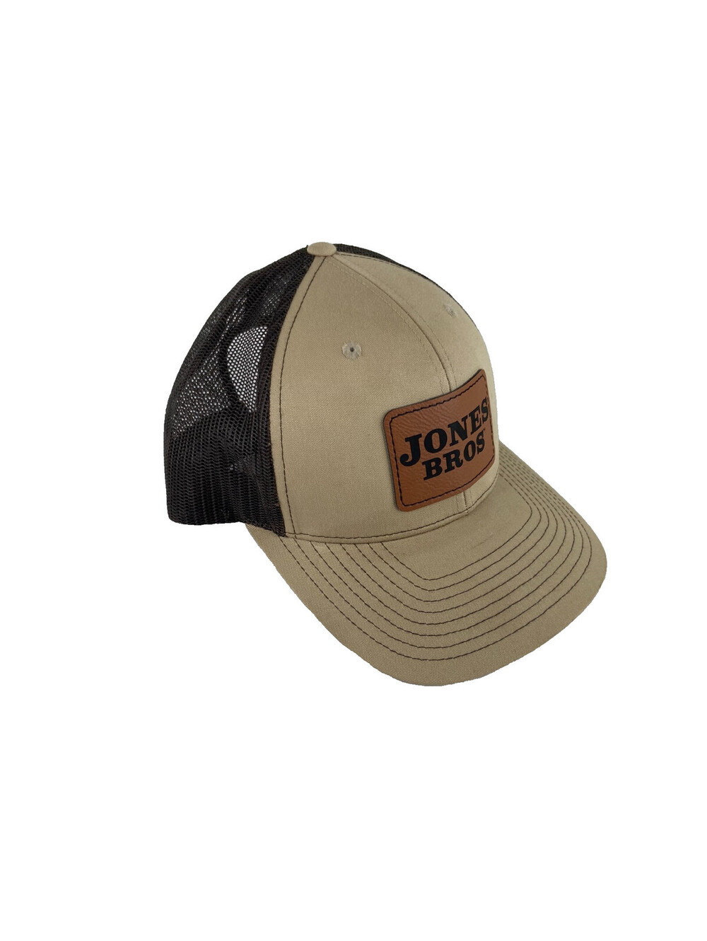 Jones Brothers Tan Trucker Hat Richardson Snapback Cap